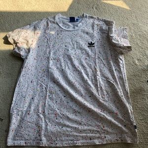 Adidas splatter shirt